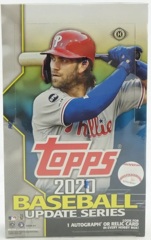 2020 Topps Update Series MLB Baseball Hobby Box